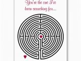 Labyrinth Birthday Card Labyrinth Love Valentine 39 S Day Holiday Card Stuff sold
