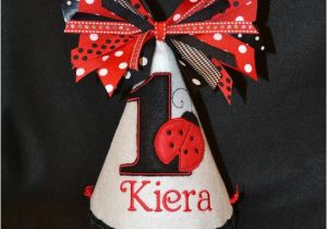 Ladybug 1st Birthday Decorations Items Similar to Ladybug 1st Birthday Party Hat with