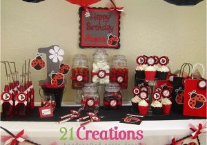 Ladybug 1st Birthday Decorations Ladybug 1st Birthday Birthday Party Ideas Photo 1 Of 7