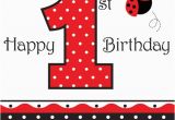 Ladybug 1st Birthday Decorations Ladybug Fancy 1st Birthday Lunch Napkins