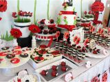 Ladybug Birthday Decorations Ideas Kara 39 S Party Ideas Lovebug Ladybug Birthday Party Ideas