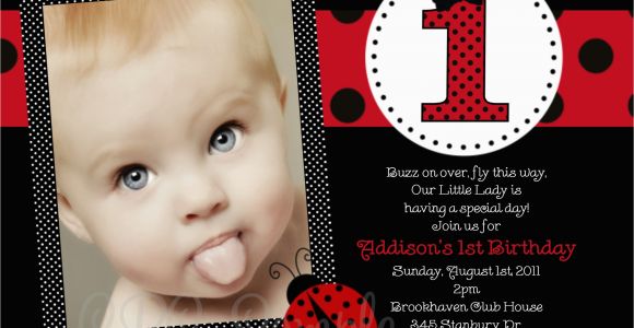 Ladybug Birthday Invites Giveaway Win A 50 Gift Certificate to Cutie Patootie