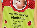 Ladybug Birthday Invites Ladybug Birthday Party Invitation Kids Red and Black