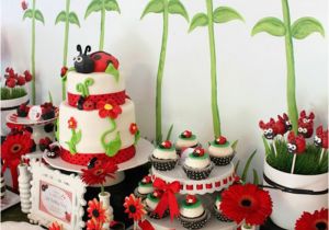 Ladybug Decorations for Birthday Party Kara 39 S Party Ideas Lovebug Ladybug Birthday Party Ideas