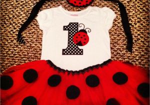 Ladybug First Birthday Decorations Birthday Outfit Ladybug First Birthday Lady Bug Bday