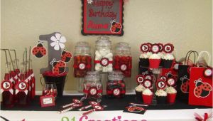 Ladybug First Birthday Decorations Ladybug 1st Birthday Birthday Party Ideas Photo 1 Of 7