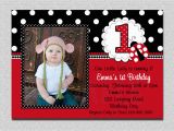 Ladybug Invites Birthday Ladybug Birthday Invitation Ladybug 1st Birthday Party Red