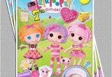 Lalaloopsy Birthday Card Lalaloopsy Birthday Party Photo Invitation Free Thank You