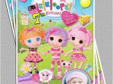 Lalaloopsy Birthday Card Lalaloopsy Birthday Party Photo Invitation Free Thank You