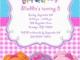 Lalaloopsy Birthday Card Lalaloopsy Doll Birthday Party Invitations Lalaloopsy
