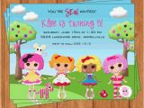 Lalaloopsy Birthday Card Lalaloopsy Invitation Kids Birthday Printable Digital