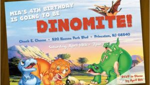 Land before Time Birthday Invitations Land before Time Birthday Invitation Digital File You