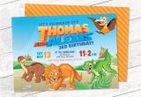 Land before Time Birthday Invitations Land before Time Dinosaur Invitation Twin Birthday Boy