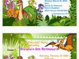 Land before Time Birthday Invitations the Land before Time Dinosaurs Dinosaur by