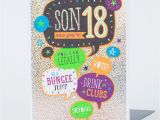 Large 18th Birthday Cards for son 18th Birthday Card son now You 39 Re 18 Only 1 49
