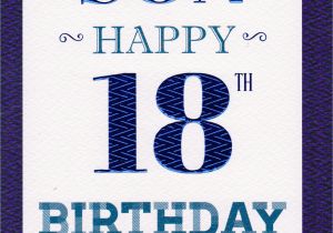Large 18th Birthday Cards for son to A Fantastic son Happy 18th Birthday Card Cards Crazy