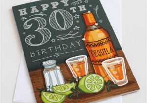 Large 30th Birthday Card 30th Happy Birthday Card Large A5 148x210mm Folksy