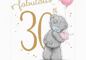 Large 30th Birthday Card Fabulous 30th Large Me to You Bear Birthday Card A01ls136