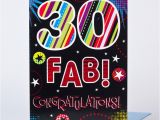 Large 30th Birthday Card Giant 30th Birthday Card Fab Only 99p