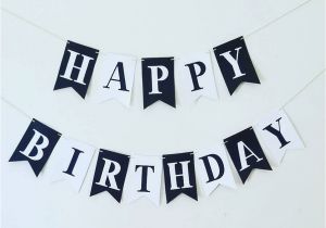Large Happy Birthday Banners Large Black and White Happy Birthday Banner Star Wars Banner
