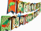 Large Happy Birthday Banners Reptile Party Happy Birthday Banner Flag Style Large In Bright