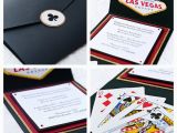 Las Vegas themed Birthday Invitations bytanja Las Vegas theme Invitations