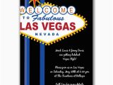 Las Vegas themed Birthday Invitations Vegas Party Invitations Oxsvitation Com