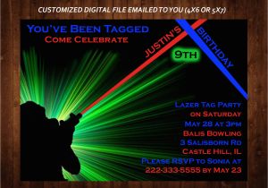 Laser Tag Birthday Invitation Templates Free Laser Tag Birthday Invitations Laser Tag Birthday