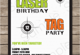 Laser Tag Birthday Invitation Templates Free Laser Tag Party Invitations Template Free Cimvitation