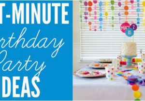Last Minute Birthday Gifts for Him Last Minute Party Ideas Design Dazzle