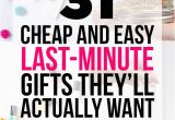 Last Minute Birthday Gifts for Husband 31 Cheap and Easy Last Minute Diy Gifts they 39 Ll Actually Want