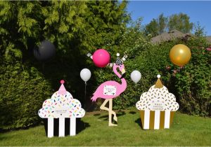 Lawn Decorations for Birthdays Home Yard Announcements