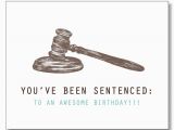 Lawyer Birthday Card Hilarious Lawyer Birthday Card Judge Card Law Student
