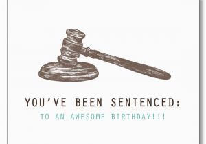 Lawyer Birthday Card Hilarious Lawyer Birthday Card Judge Card Law Student