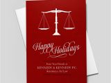 Lawyer Birthday Card Holiday attorney Scales Holiday Greeting Cards by