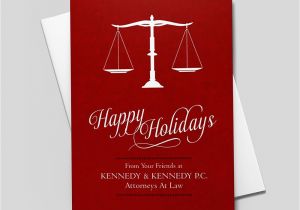 Lawyer Birthday Card Holiday attorney Scales Holiday Greeting Cards by