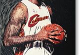 Lebron James Birthday Card Lebron James Greeting Cards for Sale