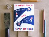 Left Field Birthday Cards Left Field Cards Letterpress Baseball Cards Postcard Size