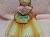 Lefton Birthday Girl Figurines Lefton April Birthday Girl Figurine Kw7227 by