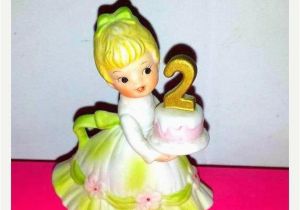 Lefton Birthday Girl Figurines Vintage Lefton Birthday Girl Figurinelefton 2nd by