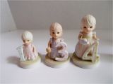 Lefton Birthday Girl Figurines Vintage Lefton Birthday Girl Figurines Your Choice by