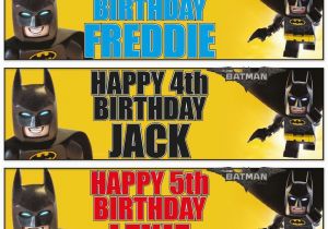 Lego Batman Happy Birthday Banner 2 Personalised 36 Quot X 11 Quot Lego Batman Birthday Banners Any