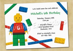 Lego Birthday Invitation Wording Lego Birthday Invitations Free Ideas Egreeting Ecards
