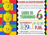 Lego Birthday Invitation Wording Smile Like You Mean It Portfolio