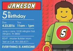 Lego Birthday Invitations Online Free Lego Birthday Invitations Bagvania Free Printable