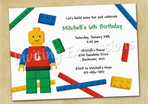 Lego Birthday Invitations Online Lego Birthday Invitations Free Ideas Egreeting Ecards