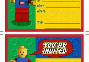 Lego Birthday Invitations Online Printable Lego Birthday Invitations Scribd Aaron 39 S