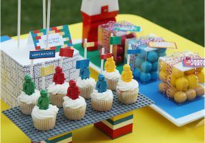 Lego Birthday Party Decoration Ideas Kara 39 S Party Ideas Lego themed Birthday Party Kara 39 S