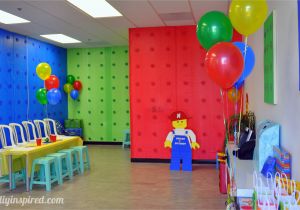 Lego Birthday Party Decoration Ideas Lego Birthday Party Diy Inspired