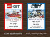 Lego City Birthday Invitations 5 Best Images Of Lego City Birthday Invitations Printable